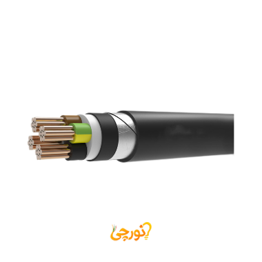 کابل قدرت با عایق و روکش PVC وایرآرمور NYBY سایز 3 در 35 افشارنژاد خراسان